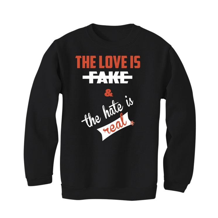 Concepts x Nike SB Dunk Low “Orange Lobster” Black T-Shirt (Love is Fake)