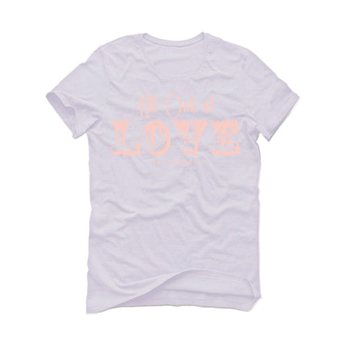 Air Jordan 1 High OG WMNS Washed Pink | ILLCURRENCY White T-Shirt (All out of love)