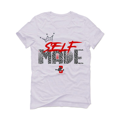 Air Jordan 3 “Fire Red” OG White T-Shirt (Self Made)