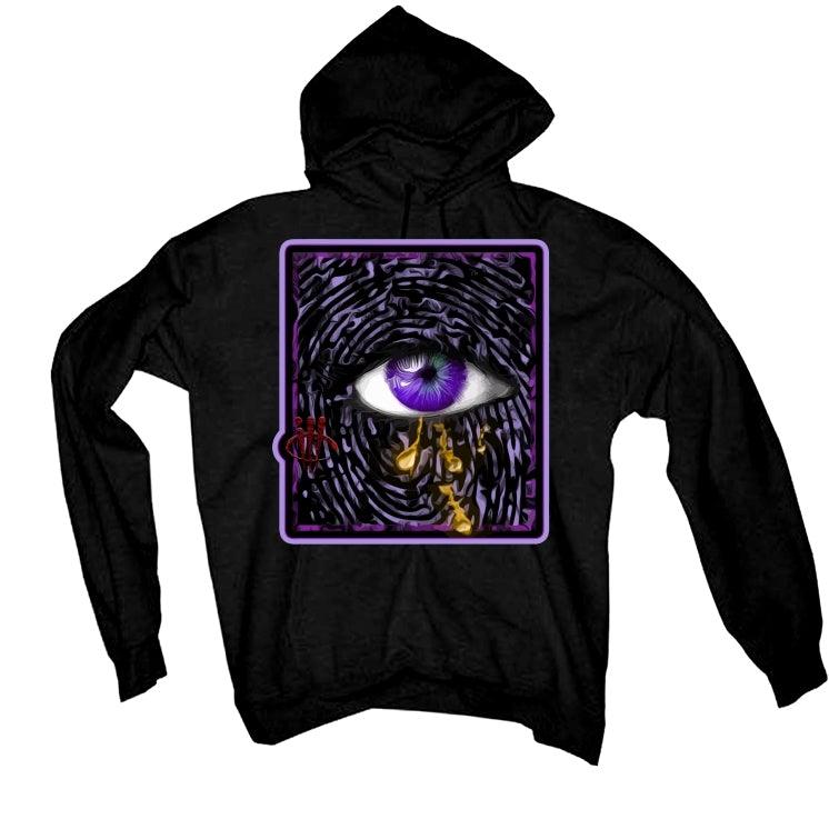 Air Jordan 14 “Doernbecher" Black T-Shirt (eye print) - illCurrency Sneaker Matching Apparel