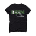 AIR JORDAN 1 ZOOM ZEN GREEN Black T-Shirt (Been FLy) - illCurrency Sneaker Matching Apparel