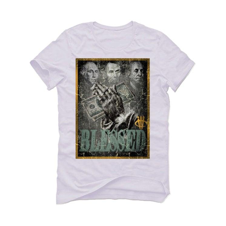 adidas Yeezy Boost 350 V2 Israfil White T-Shirt (blessed fortune) - illCurrency Sneaker Matching Apparel