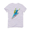 sacai x KAWS x Nike Blazer Low "Neptune Blue" White T-Shirt (SPLASH 1) - illCurrency Sneaker Matching Apparel