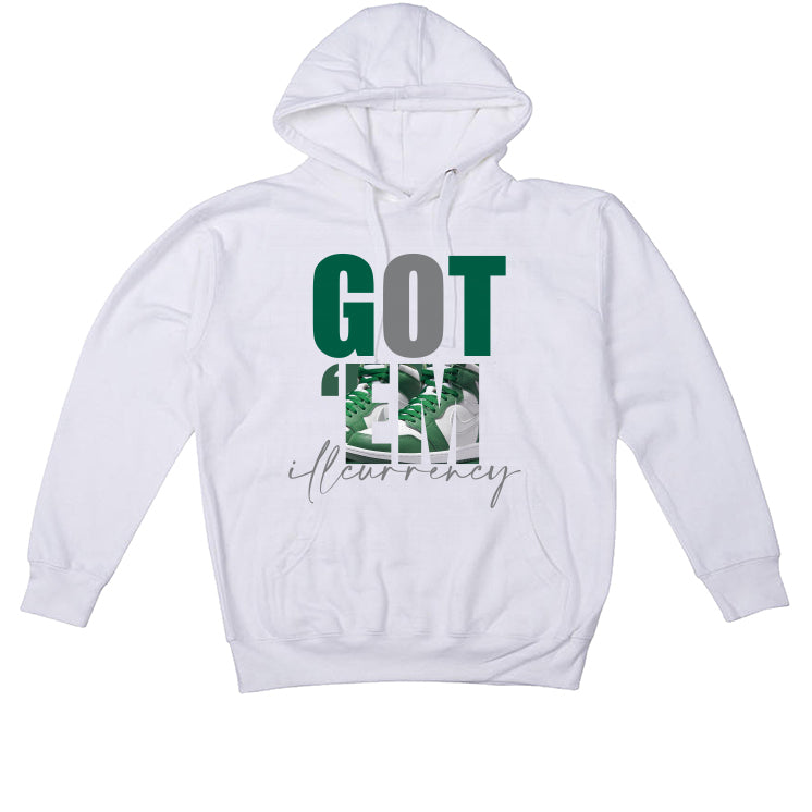 Air Jordan 1 High OG “Gorge Green” White T-Shirt (Got Em)