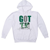 Matching hoodie, same design