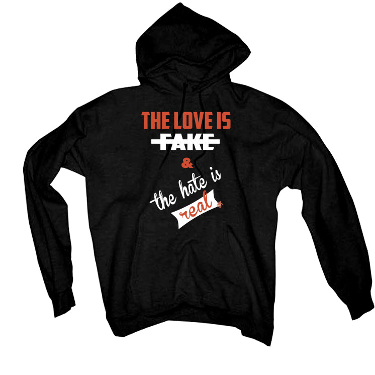 Concepts x Nike SB Dunk Low “Orange Lobster” Black T-Shirt (Love is Fake)