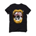 Air Jordan 12 “Black Taxi” Black T-Shirt (Smoke N Lips)