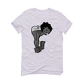Air Jordan 12 “Stealth” White T-Shirt (BOO)