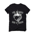 Air Jordan 12 “Dark Grey 09” Black T-Shirt (Love To Burn) - illCurrency Sneaker Matching Apparel