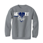 Air Jordan 1 High ‘85 “Georgetown” Grey T-Shirt (Heartless)