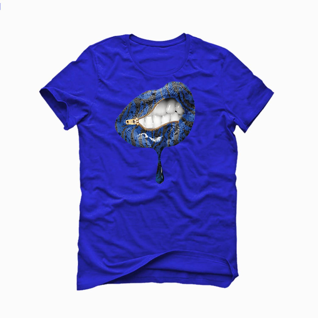 Air Jordan 12 WMNS “Hyper Royal” Royal Blue T-Shirt (LIPS UNSEALED)
