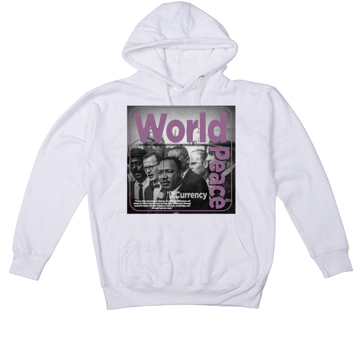 Jordan 1 Low Golf White T-Shirt (WORLD PEACE)