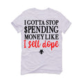 Air Jordan 9 “Fire Red” White T-Shirt (Gotta Stop Spending Money)