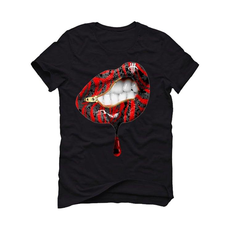 Air Jordan 13 ‘Reverse He Got Game’ Black T-Shirt (LIPS UNSEALED) - illCurrency Sneaker Matching Apparel