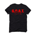 adidas Yeezy Boost 350 v2 “Bred” 2020 Black T-Shirt (GOAT STATUS QUO) - illCurrency Sneaker Matching Apparel