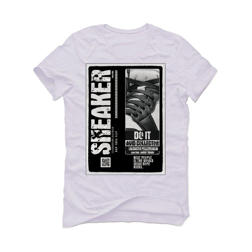 Air Jordan 1 High 85 Black White - White T-Shirt (SNEAKERS COLLECTOR)