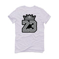 Air Jordan 12 “Stealth” White T-Shirt (Crown 23)