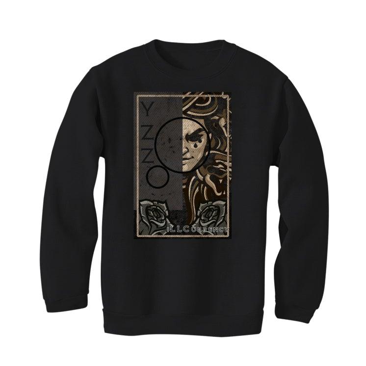 Adidas Yeezy Boost 350 V2 MX Rock Black T-Shirt (LA MEDUSSA) - illCurrency Sneaker Matching Apparel