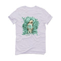 AIR JORDAN 6 MINT FOAM White T-Shirt (BUBBLE GUM)