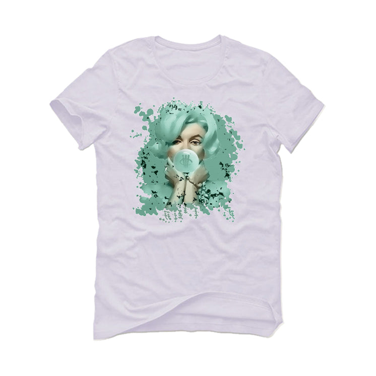 AIR JORDAN 6 MINT FOAM White T-Shirt (BUBBLE GUM)