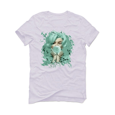 AIR JORDAN 6 MINT FOAM White T-Shirt (BUBBLE GUM)
