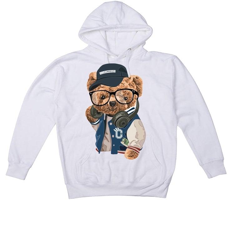 Air Jordan 6 “Washed Denim” White T-Shirt (illBear) - illCurrency Sneaker Matching Apparel