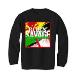 Jordan 13 Playoffs Black T-Shirt (Born Savage)