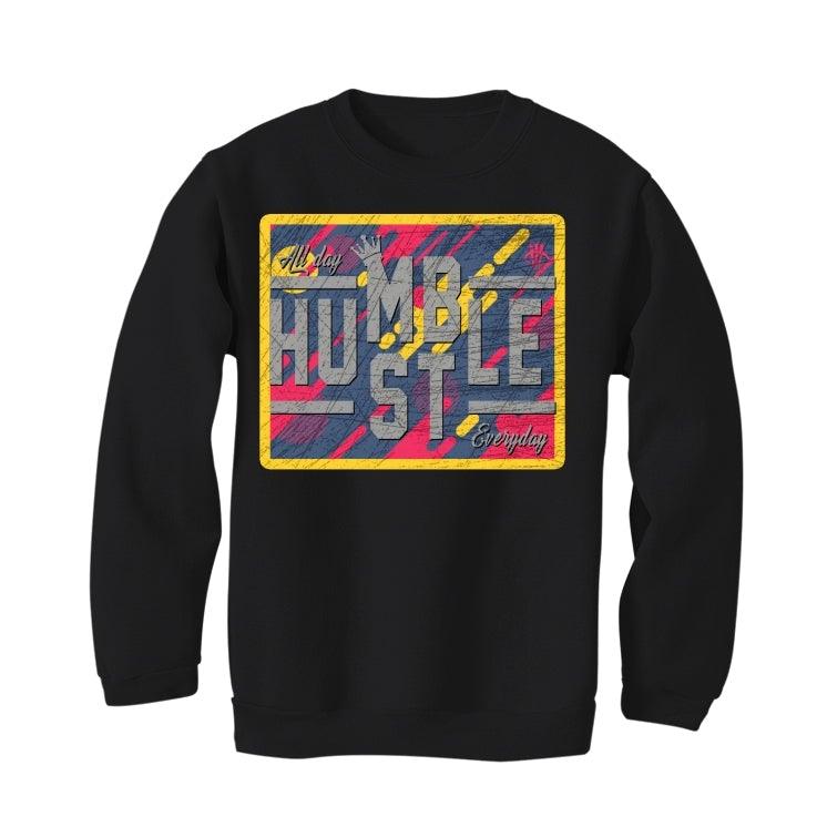 Air Jordan 1  (BIO HACK) 2020 Black T-Shirt (ALWAYS HUSTLE) - illCurrency Sneaker Matching Apparel