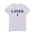 Air Jordan 6 “Midnight Navy” | illCurrency White T-Shirt (Loser)