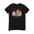 Air Jordan 7 “Citrus” 2022 Retro | illcurrency Black T-Shirt (TEDDY MO)