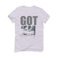 Air Jordan 12 “Stealth” | illCurrency White T-Shirt (Got Em)