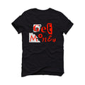 Air Jordan 11 “Cherry” Black T-Shirt (GET MONEY)