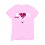 Air Jordan 5 Low “White/Desert Berry”I ILLCURRENCY Pink T-Shirt (Heartless)