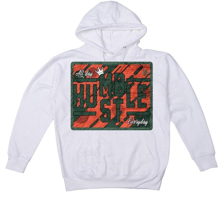 Nike Air Barrage Mid Orange Green White T-Shirt (ALWAYS HUSTLE) - illCurrency Sneaker Matching Apparel