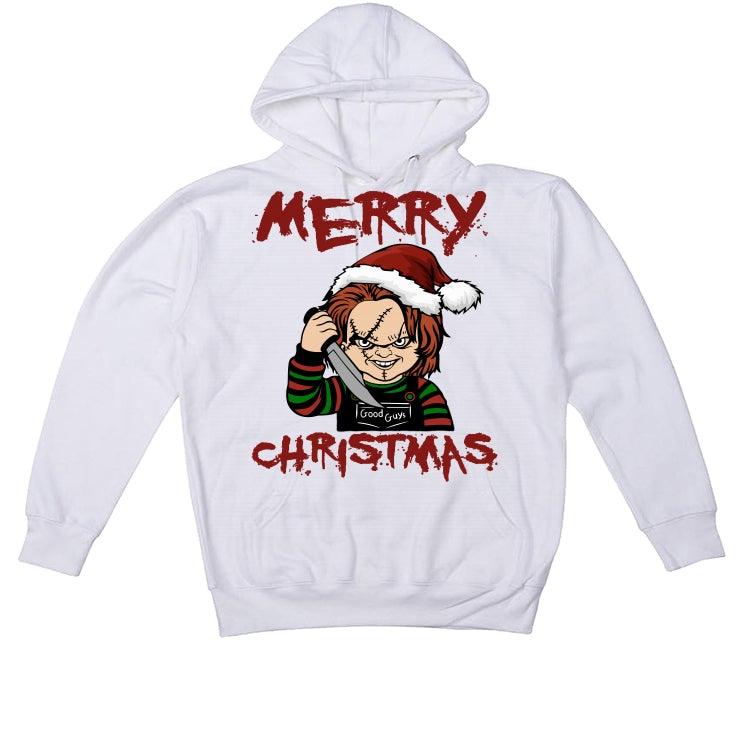 CHRISTMAS UGLY SWEATERS White T-Shirt (Chucky Christmas) - illCurrency Sneaker Matching Apparel