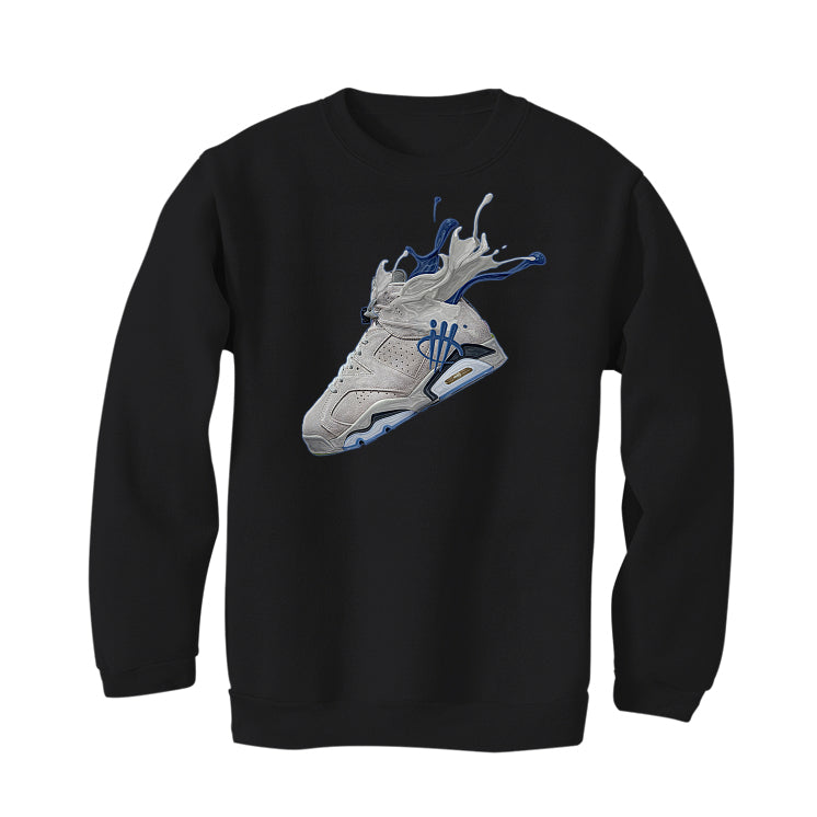 Air Jordan 6 Georgetown - Black T-Shirt (SPLASH)