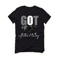 Air Jordan 6 “Metallic Silver” Black T-Shirt (Got Em)