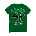 Air Jordan 1 High OG “Lucky Green” | illcurrency Pine Green T-Shirt (23)