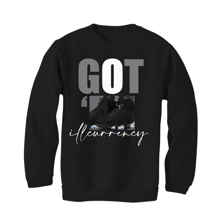 Air Jordan 6 “Metallic Silver” Black T-Shirt (Got Em)