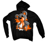 Air Jordan 1 High OG “Electro Orange” 2021 Black T-Shirt (Teddy bear) - illCurrency Sneaker Matching Apparel