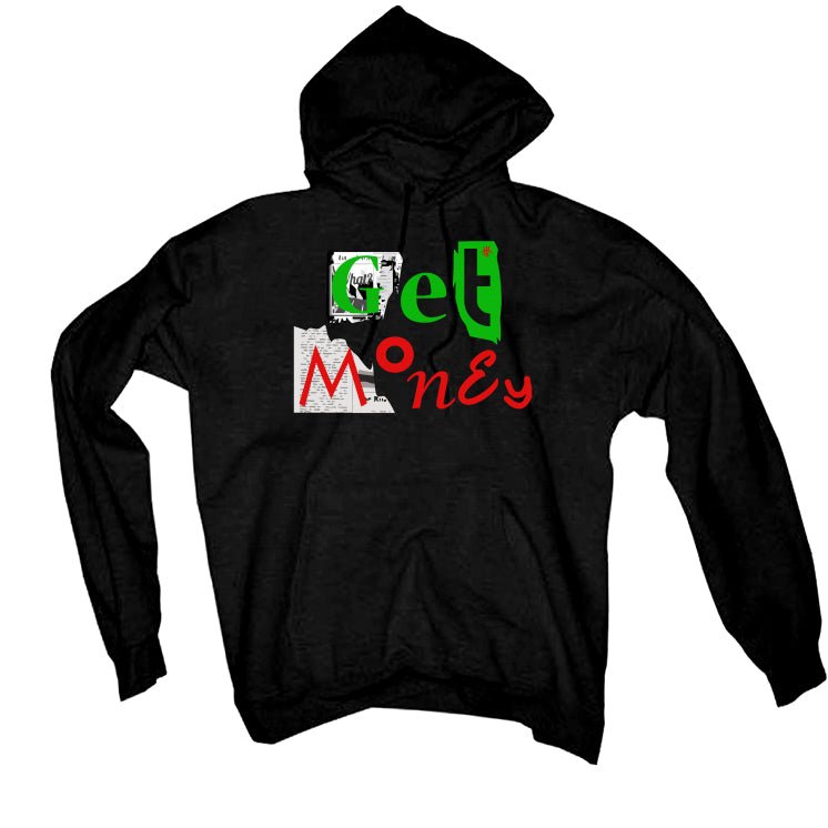 Jordan 13 Playoffs - Black T-Shirt (GET MONEY)