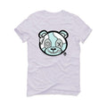 YEEZY Boost 350 v2 “Blue Tint” White T-Shirt (ripped stitched ted) - illCurrency Sneaker Matching Apparel
