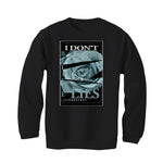 Air Jordan 5 Retro WMNS "Blue Bird" Black T-Shirt (I DON'T BELIEVE YOUR LIES) - illCurrency Sneaker Matching Apparel