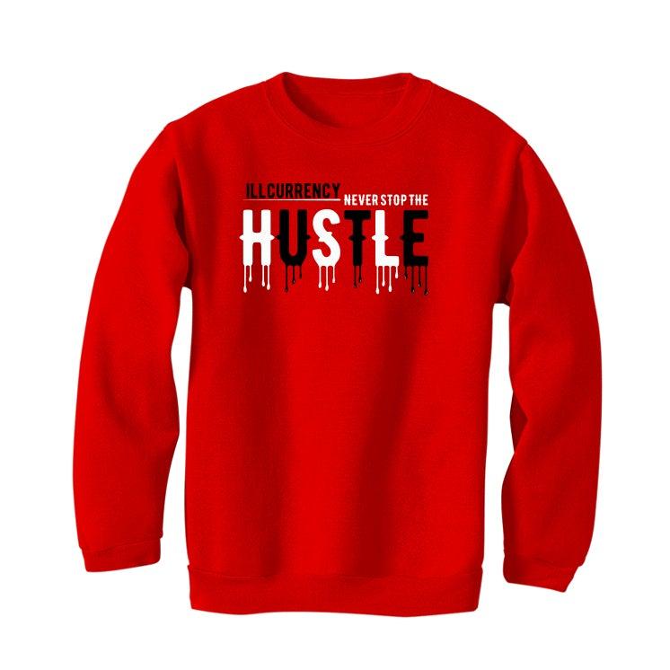 Air Jordan 1 KO Red T-Shirt (Never Stop) - illCurrency Sneaker Matching Apparel