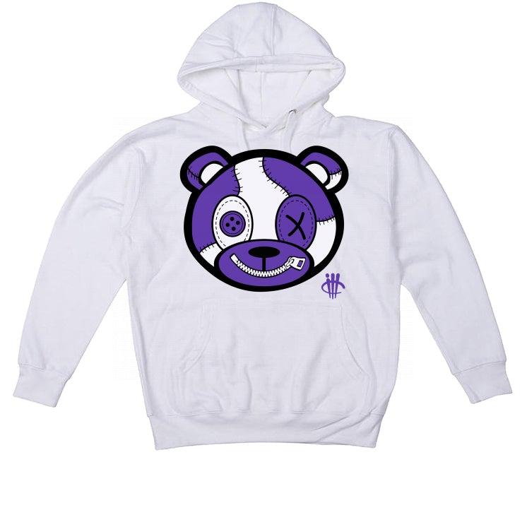 Air Jordan 13 “Court Purple” White T-Shirt (stitched up ted) - illCurrency Sneaker Matching Apparel