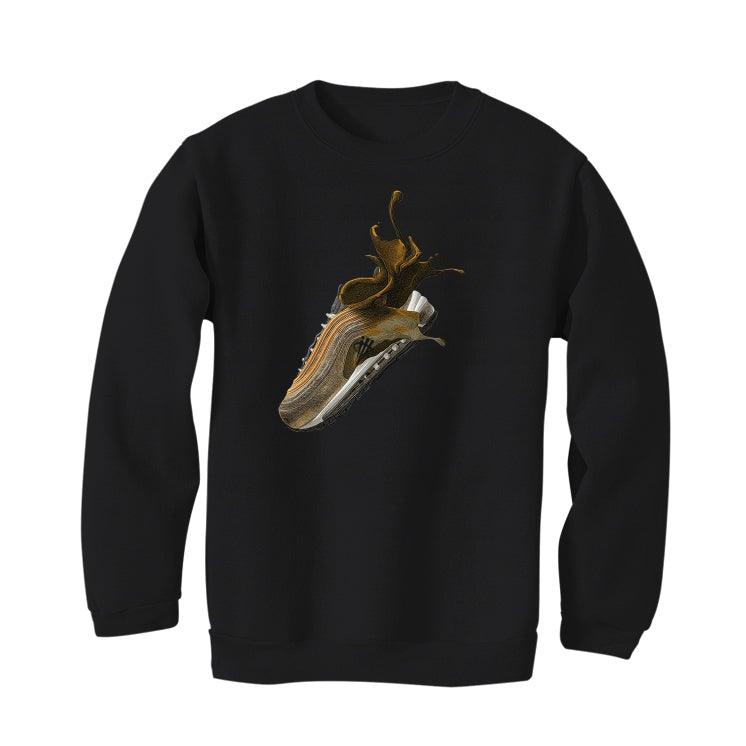 Nike Air Max 97 “Golden Gals” Black T-Shirt (SPLASH) - illCurrency Sneaker Matching Apparel