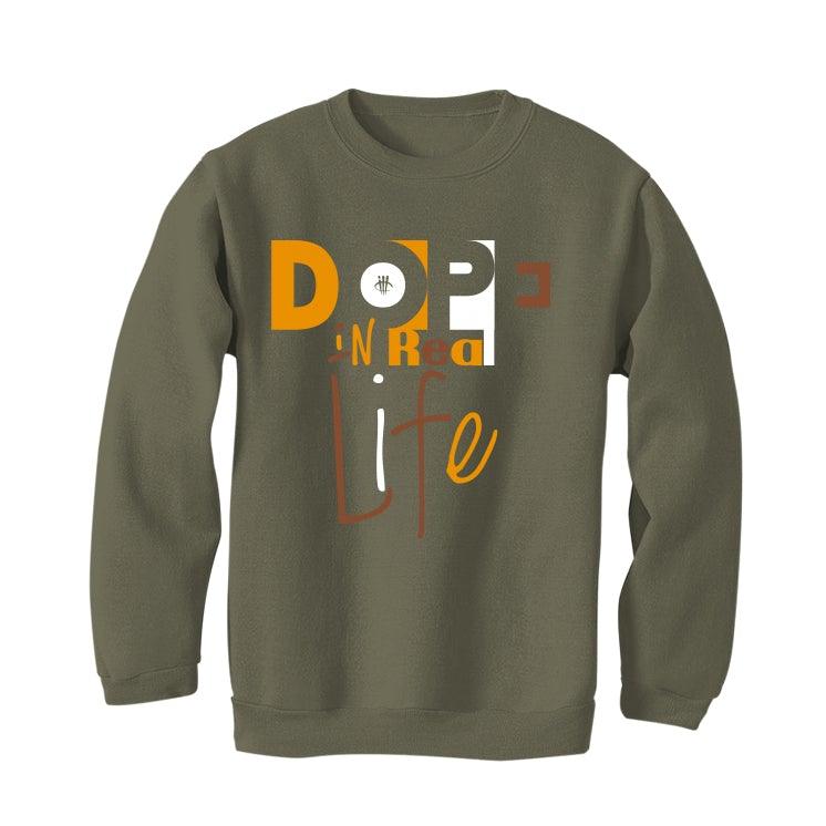Nike Dunk Low Dusty Olive Gold Military Green T-Shirt (Dope in real life) - illCurrency Sneaker Matching Apparel