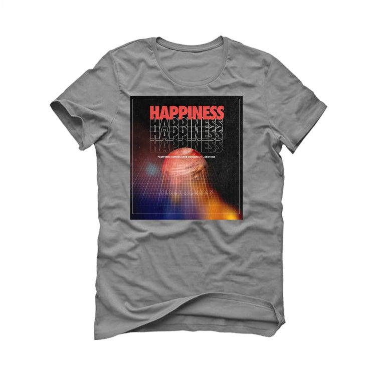 Air Jordan 4 “Infrared” Grey T-Shirt (HAPPINESS) - illCurrency Sneaker Matching Apparel