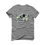 Air Jordan 12 “Playoffs” 2022 Grey T-Shirt (Plug talk)