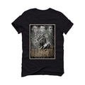 Off-White x Air Jordan 4 SP WMNS Sail Black T-Shirt (BLESSED FORTUNE) - illCurrency Sneaker Matching Apparel